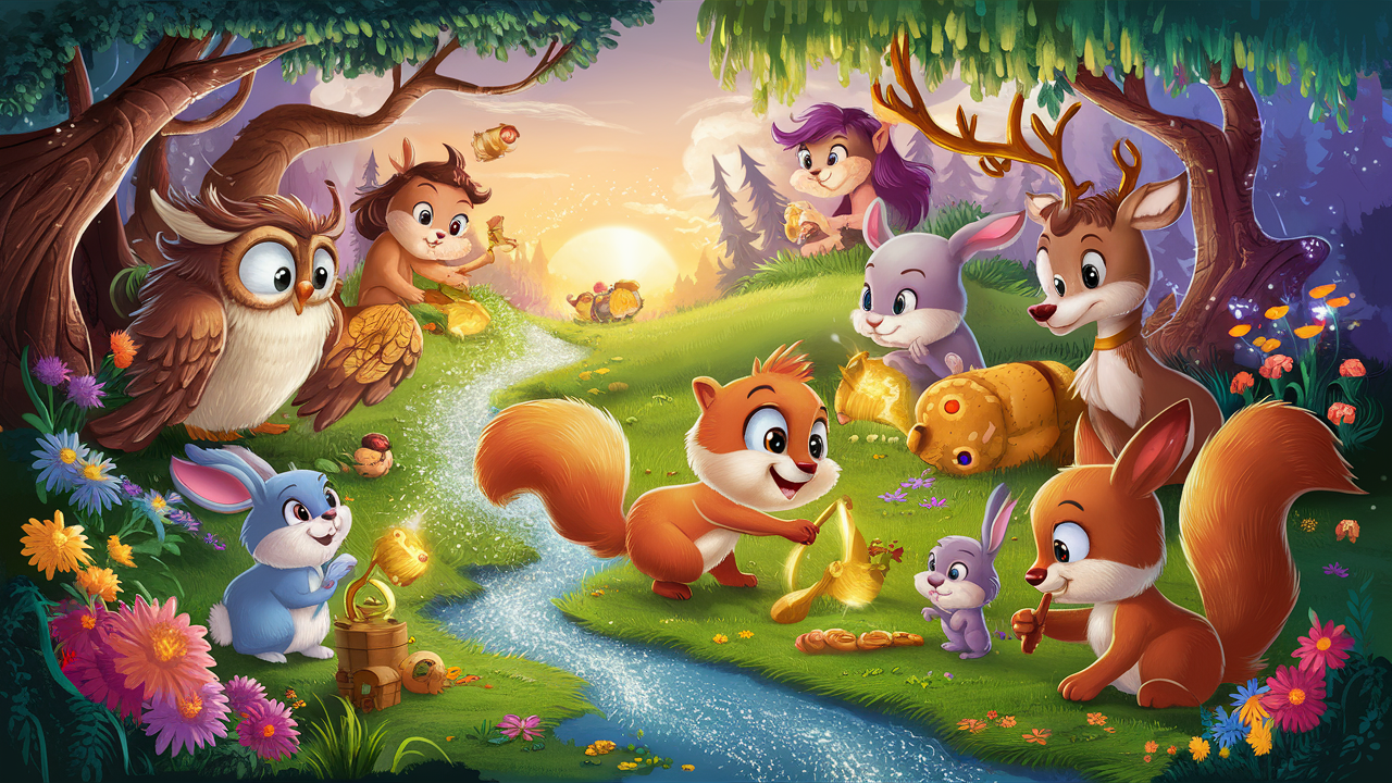The Whispering Woods: A Magical Bedtime Tale