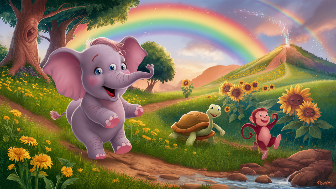 Ellie’s Rainbow Quest bedtime story