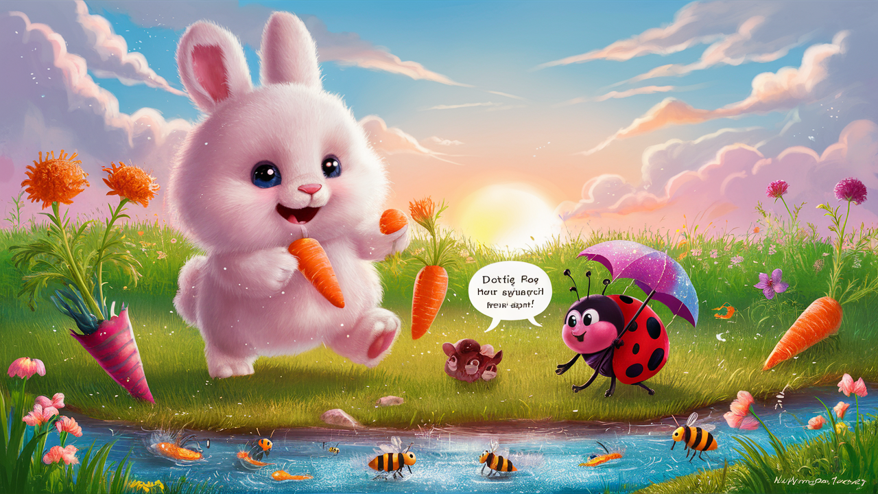 Sunny Meadow Adventures bedtime story