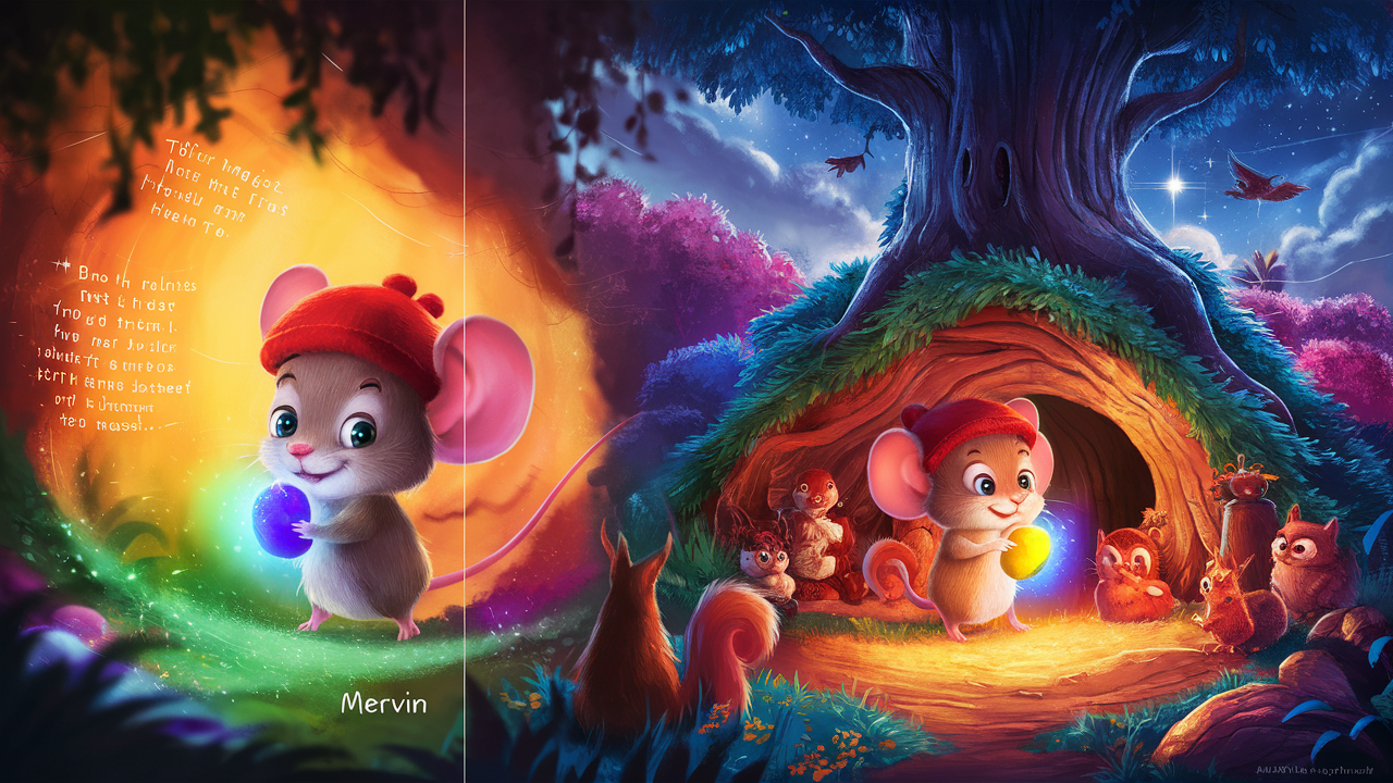 Mervin’s Glowing Adventures bedtime story