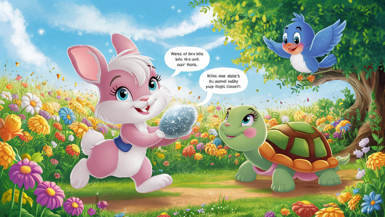 Rosie’s Wishing Pebble Adventure bedtime story