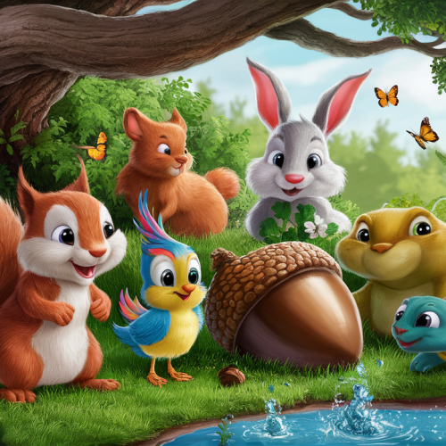 Forest Friends’ Grand Adventure bedtime story