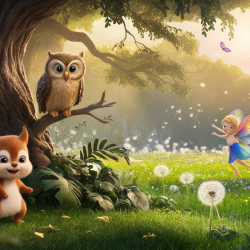 Nutmeg and the Whispering Breeze bedtime story