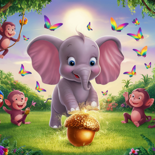 Ellie and the Golden Heart bedtime story