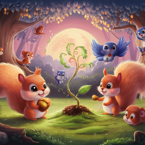 Golden Seeds of Friendship bedtime story