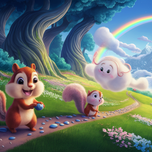 Whimsical Wonders Beyond the Rainbow bedtime story