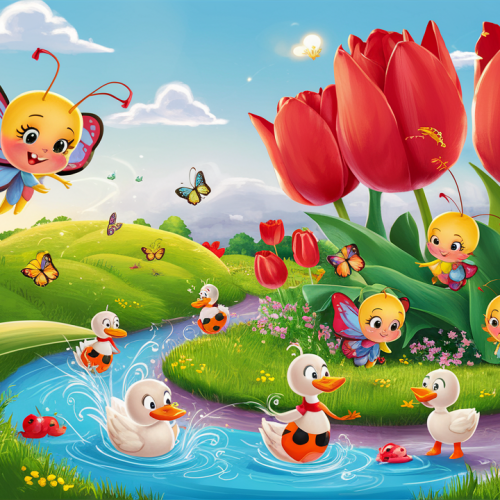 Bella’s Tulip Adventure bedtime story