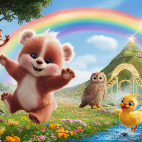 Rainbow Pals and the Secret Quest bedtime story