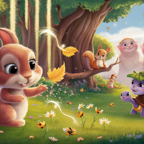 Golden Path to the Giants bedtime story