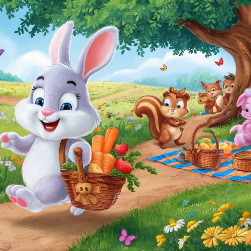 Benny’s Meadow Picnic Adventure bedtime story