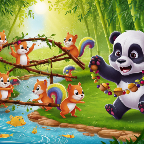 Pippin and the Kaleidoscope Bridge bedtime story
