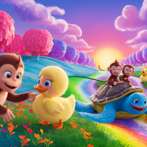The Colorful Quest of Milo and Daisy bedtime story