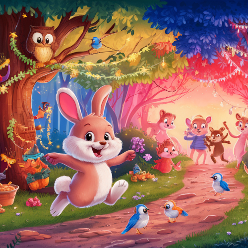 Forest Fiesta Dreams bedtime story