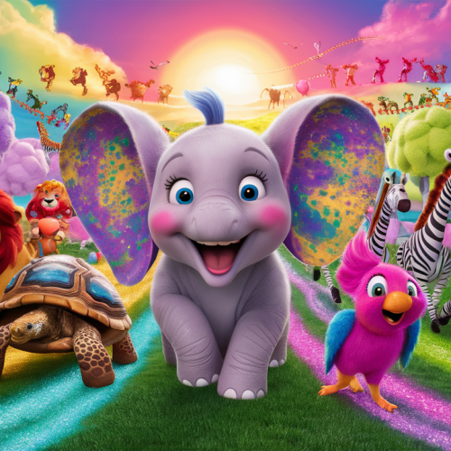Ellie and the Rainbow Parade bedtime story