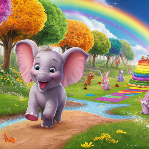 Ellie’s Rainbow Revelry bedtime story