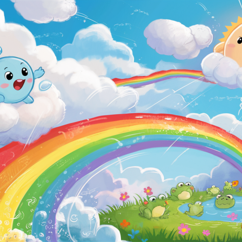 Drippy’s Rainbow Adventure bedtime story