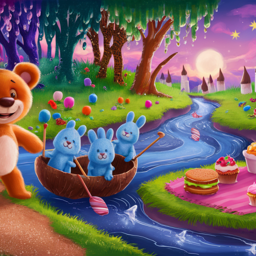 The Candywood Adventure of Benji the Brave bedtime story