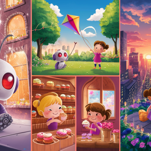 Ziggy and Mia’s City Adventures bedtime story