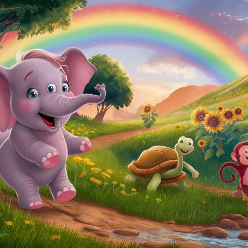 Ellie’s Rainbow Quest bedtime story