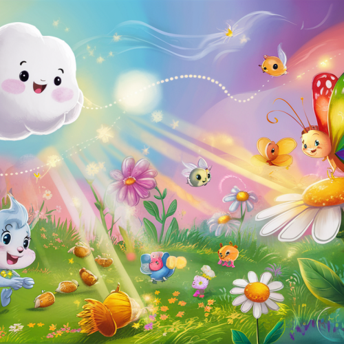 Fluffy’s Sunbeam Adventure bedtime story