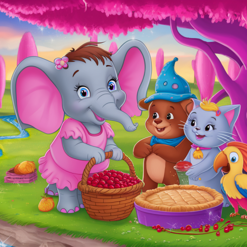 Berry Delight in Rainbow Valley bedtime story