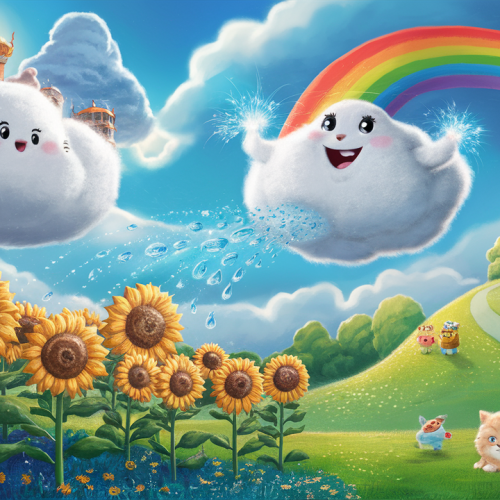 Sky Sprinkles and the Sunflower Dance bedtime story