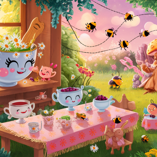 Garden Tea Jubilee bedtime story