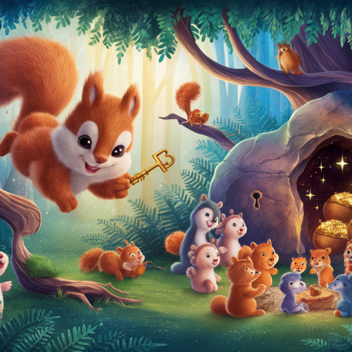 Key to Acorn Adventures bedtime story