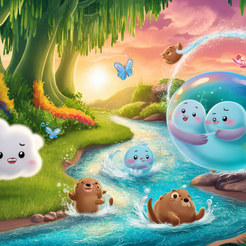 Puffs and Doodle’s River Adventure bedtime story