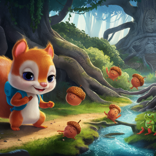 Nutty’s Forest Odyssey bedtime story