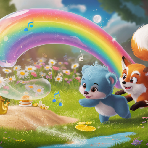 Benny and the Rainbow Symphony bedtime story