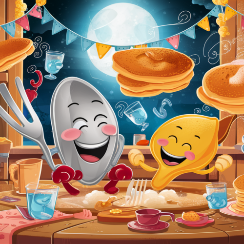 Midnight Pancake Parade bedtime story