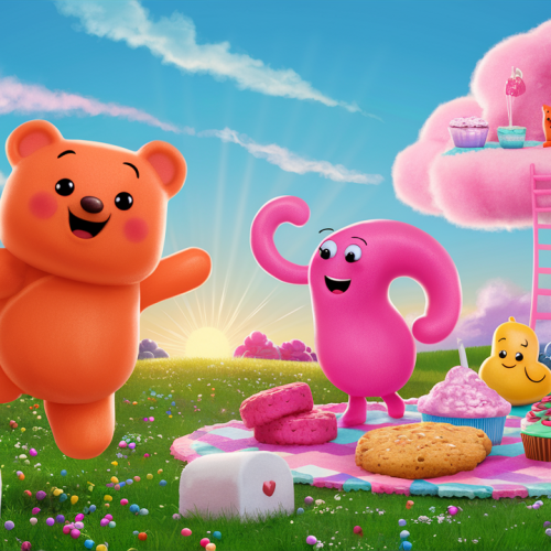 Candyland Escapade bedtime story
