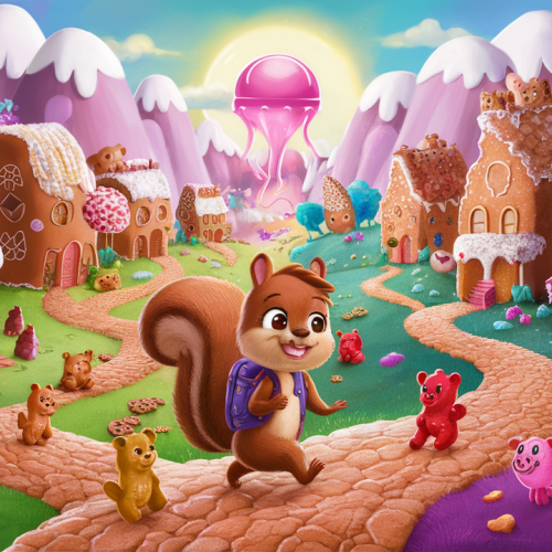 Nutty’s Sugary Adventure bedtime story