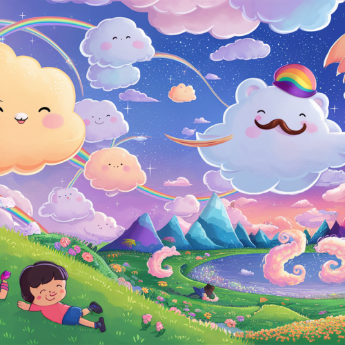 Puffy’s Skyland Shapes bedtime story