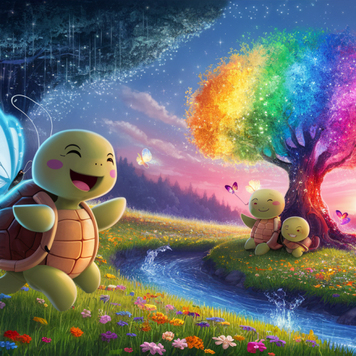 Toby and the Colorful Adventure bedtime story