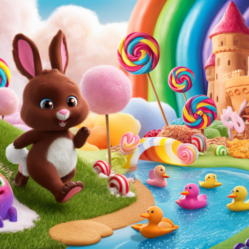Sweet Companions of Candyland bedtime story