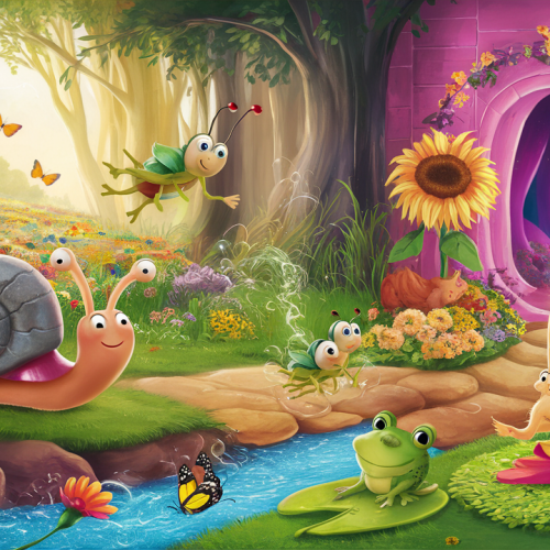 Sid’s Grand Garden Quest bedtime story