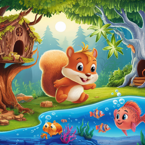 Sammy’s Magic Swim bedtime story