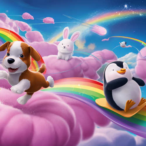 Cotton Candy Skies Adventure bedtime story