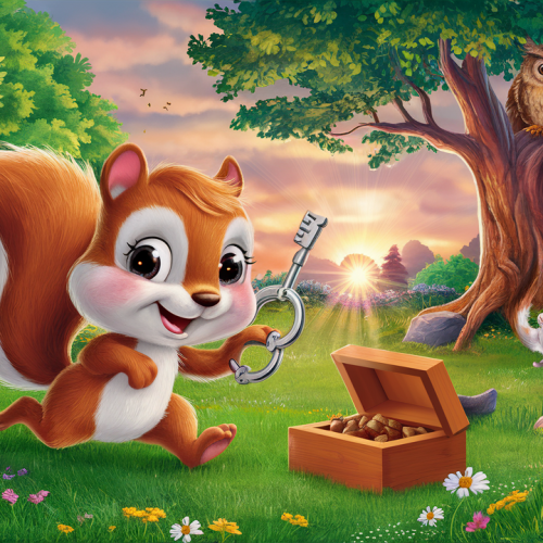 Nutty’s Glimmering Discovery bedtime story