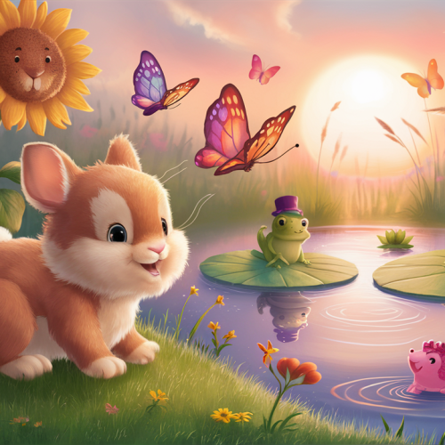 Sniffy’s Meadow Quest bedtime story