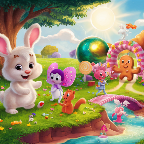 Sweet Escapade in Candyland bedtime story
