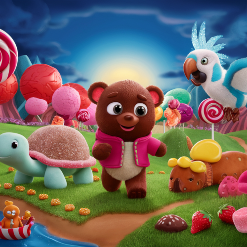 Cocoa’s Candyland Quest bedtime story