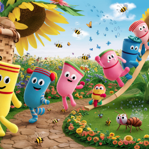 Garden Groove Socks Adventure bedtime story