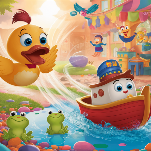 Quackers’ Grand Puddle Voyage bedtime story