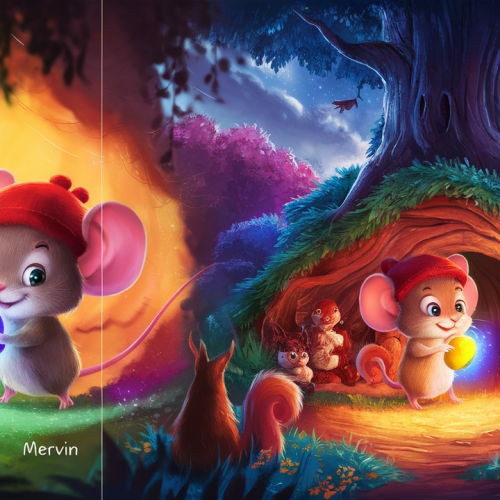 Mervin’s Glowing Adventures bedtime story