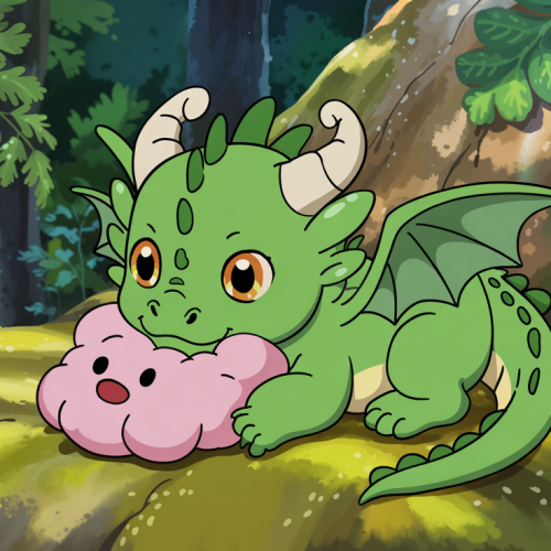 Finn, the Little Dragon Who Feared Fire bedtime story